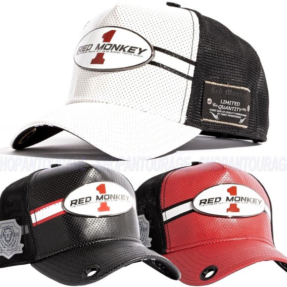 Red Monkey Racing RM1400 New Limited Unisex Snapback Trucker Hat Cap | 3 Colors - Picture 1 of 16